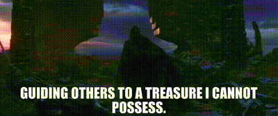 guiding others to a tresure I cannot posses
